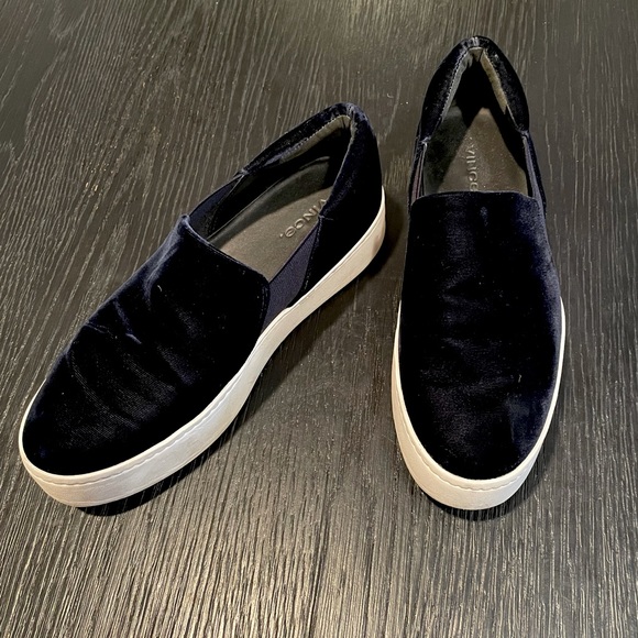 Vince Suede Platform Sneakers - Picture 1 of 4